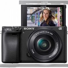 Sony A6400 с объективом 16–50mm